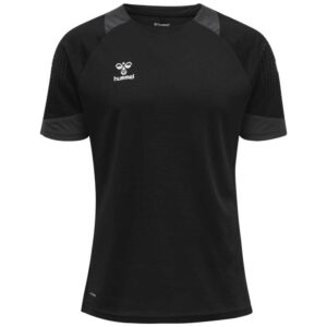 Hummel Lead Poly Short Sleeve T-shirt Negro 12 Years Niño