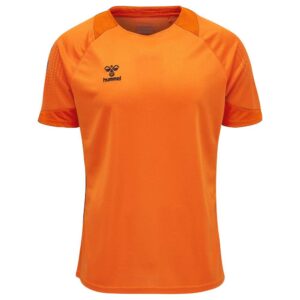 Hummel Lead Poly Short Sleeve T-shirt Naranja 8 Years Niño