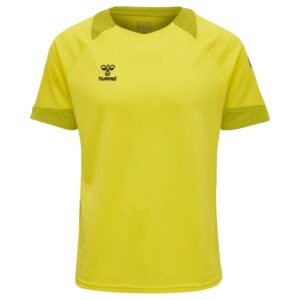 Hummel Lead Poly Short Sleeve T-shirt Amarillo 6 Years Niño