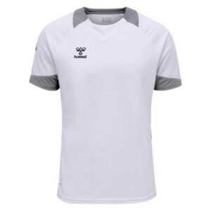 Hummel Lead Poly Short Sleeve T-shirt Blanco 16 Years Niño
