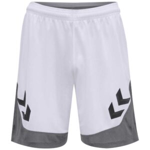Hummel Lead Poly Shorts Blanco L Hombre