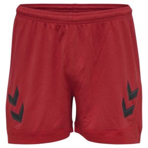 Hummel Lead Poly Shorts Rojo XS Mujer