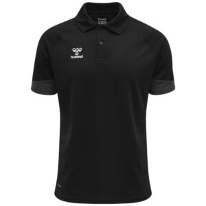 Hummel Lead Functional Short Sleeve Polo Negro M Hombre