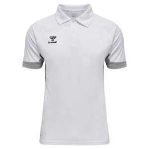 Hummel Lead Functional Short Sleeve Polo Blanco 2XL Hombre