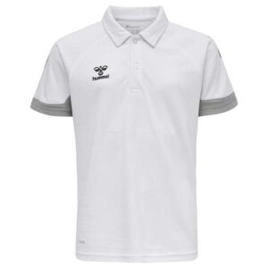Hummel Lead Functional Short Sleeve Polo Blanco 12 Years Niño