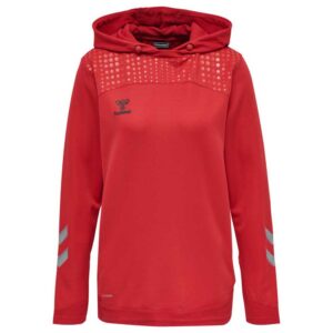 Hummel Lead Poly Hoodie Rojo L Mujer