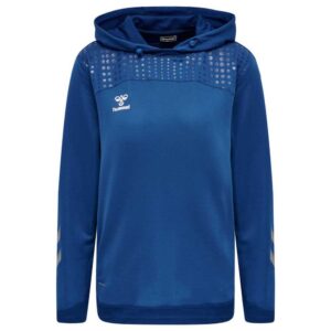 Hummel Lead Poly Hoodie Azul M Mujer