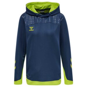 Hummel Lead Poly Hoodie Azul M Mujer