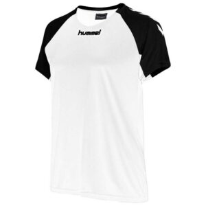 Hummel Core Volley Stretch Short Sleeve T-shirt Blanco,Negro L Mujer