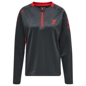 Hummel Action Poly Sweatshirt Gris L Mujer