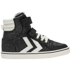 Hummel Slimmer Stadil Glitter Trainers Negro EU 27