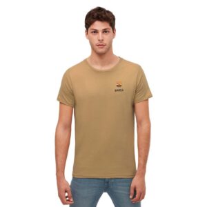 BarÇa Ball Short Sleeve T-shirt Beige XS Hombre