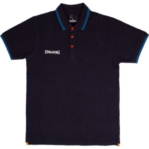 Spalding Essential Short Sleeve Polo Azul M Hombre