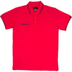 Spalding Essential Short Sleeve Polo Rojo M Hombre