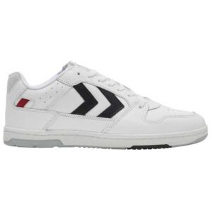 Hummel Power Play Leather Trainers Blanco EU 43 Hombre