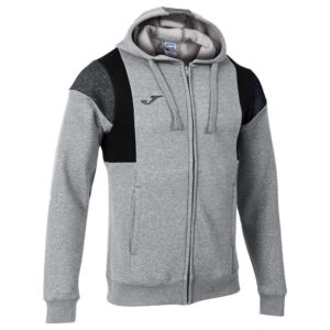 Joma Confort Iii Full Zip Sweatshirt Gris 7-8 Years Niño