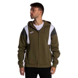 Joma Confort Iii Full Zip Sweatshirt Verde XL Hombre