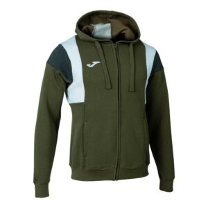 Joma Confort Iii Full Zip Sweatshirt Verde 5-6 Years Niño