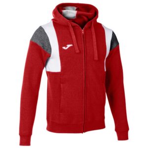 Joma Confort Iii Full Zip Sweatshirt Rojo 7-8 Years Niño