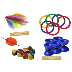 Sporti France Juggling Kit For 15 Children Multicolor