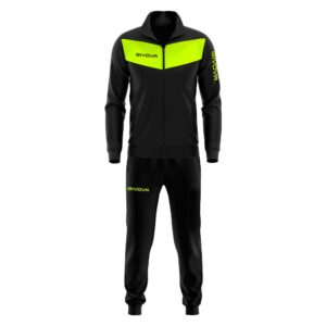 Givova Visa Triacetato 4s Track Suit Negro S Hombre