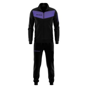 Givova Visa Triacetato 4s Track Suit Negro S Hombre