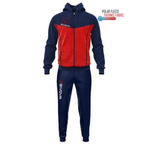 Givova Visa Melange Track Suit Negro 8-10 Years Niño