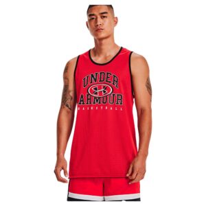 Under Armour Baseline Reversible Sleeveless T-shirt Rojo S Hombre