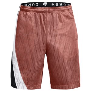 Under Armour Curry Fleece 9´´ Shorts Rojo L Hombre