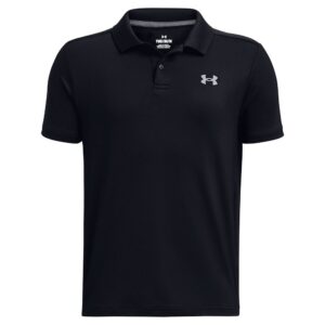 Under Armour Performance Short Sleeve Polo Negro 18-20 Years Niño