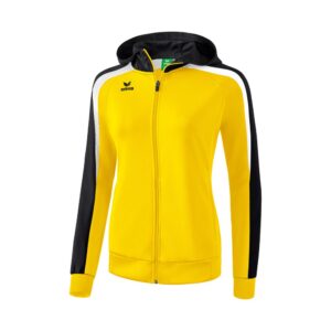 Erima Training Liga 20 Avec Full Zip Sweatshirt Amarillo 36 Mujer