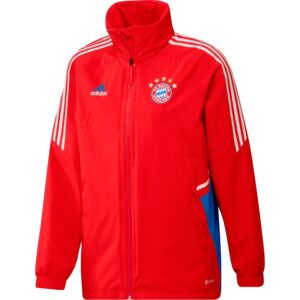 Adidas Fc Bayern Munich 22/23 Jacket Rojo M