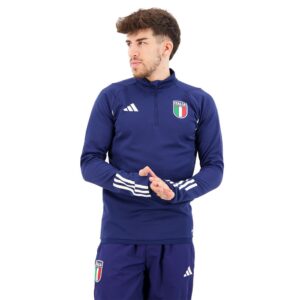 Adidas Italy 22/23 Jacket Travel Azul XL