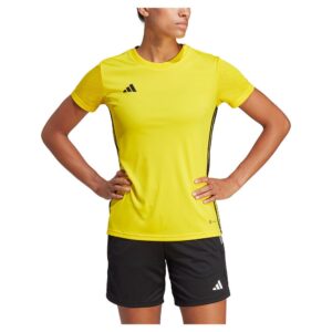 Adidas Tabela 23 Short Sleeve T-shirt Amarillo XL Mujer