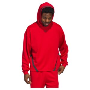Adidas Select Hoodie Rojo S / Regular Hombre