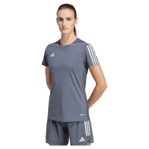 Adidas Tiro 23 Short Sleeve T-shirt Azul XL Mujer