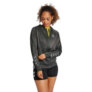 Hummel Action Full Zip Sweatshirt Negro XS Mujer