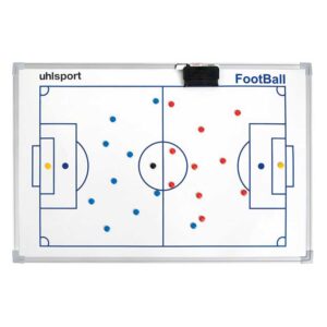 Uhlsport Tactic Coach Board Football Blanco 90x60 cm