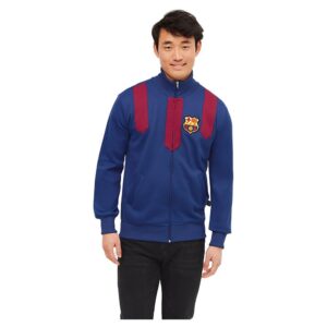 BarÇa Vintage Half Zip Sweatshirt Azul L Hombre