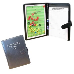 Softee Match Coach Board Football Negro 49.5 x 24.5 cm