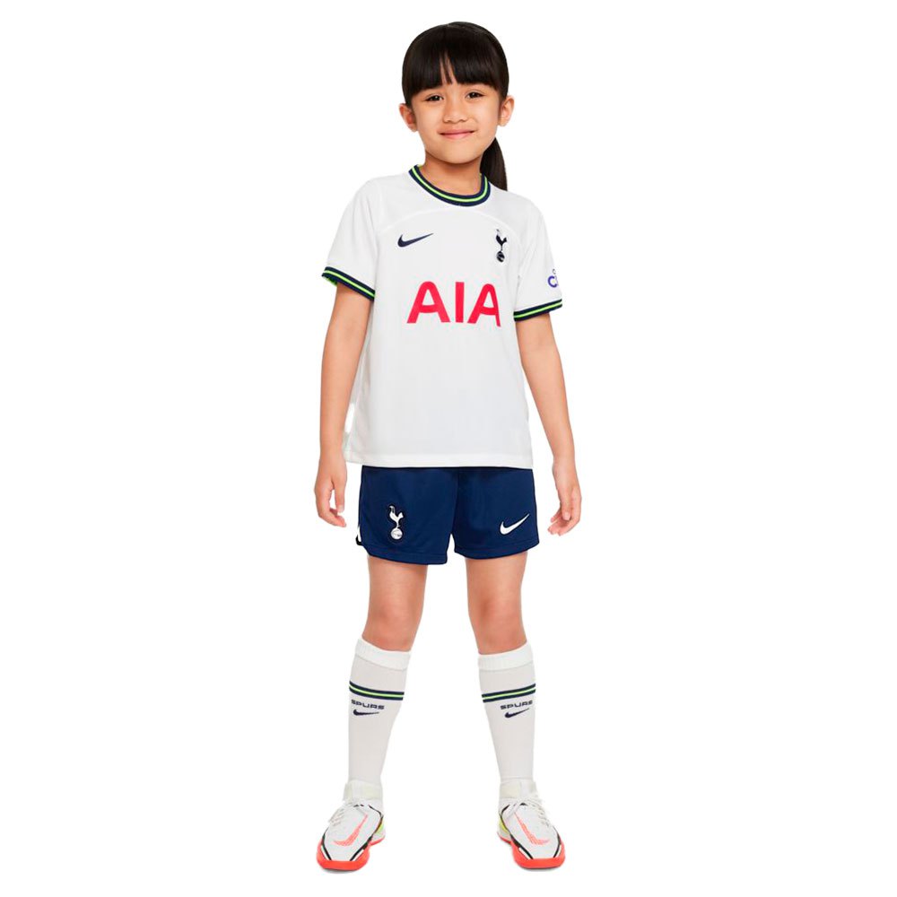 Nike Tottenham Hotspur Fc Dri Fit Home Kit 22/23 Set Junior Blanco 5-6 Years