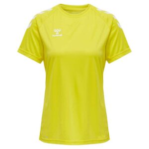 Hummel Core Xk Core Poly Short Sleeve T-shirt Amarillo 2XL Mujer