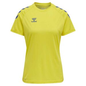 Hummel Core Xk Core Poly Short Sleeve T-shirt Amarillo S Mujer