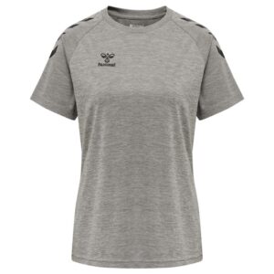 Hummel Core Xk Core Poly Short Sleeve T-shirt Gris M Mujer