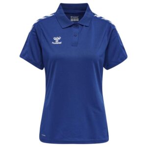Hummel Core Xk Functional Short Sleeve Polo Azul S Mujer
