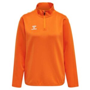 Hummel Core Xk Half Zip Sweatshirt Naranja M Mujer