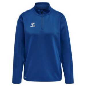 Hummel Core Xk Half Zip Sweatshirt Azul L Mujer