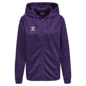 Hummel Core Xk Poly Full Zip Sweatshirt Lila XS Mujer