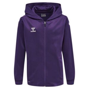Hummel Core Xk Poly Full Zip Sweatshirt Lila 14 Years Niño