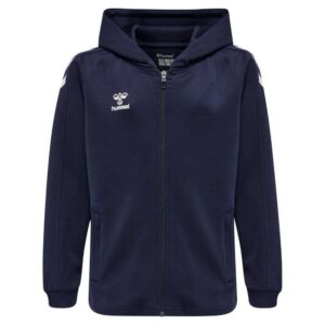 Hummel Core Xk Poly Full Zip Sweatshirt Azul 12 Years Niño